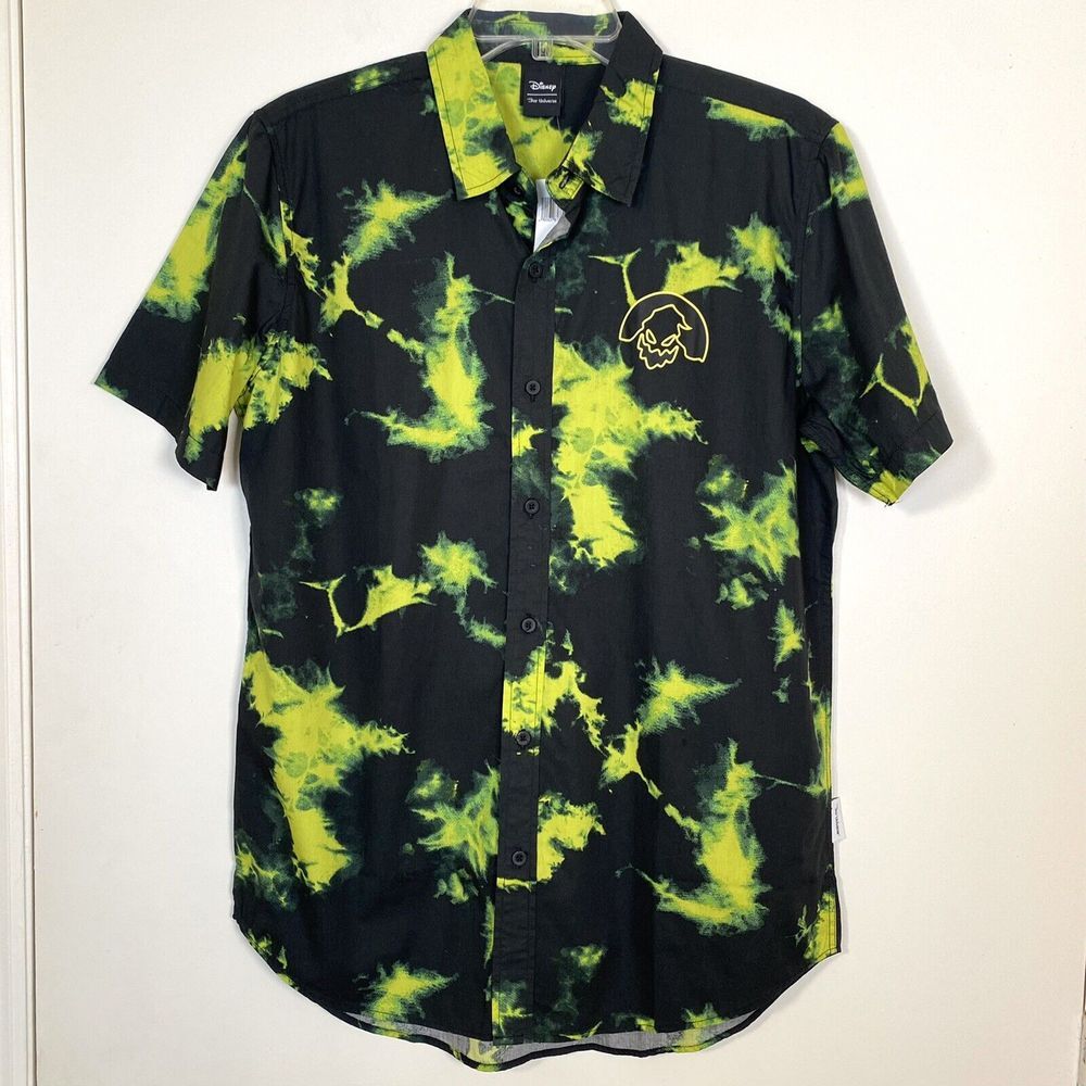 Disney Parks - Our Universe Nightmare Oogie Boogie Bash Button Up Shirt‎ Medium